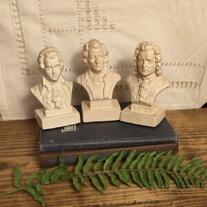 Classical Composer Miniature Bust Set